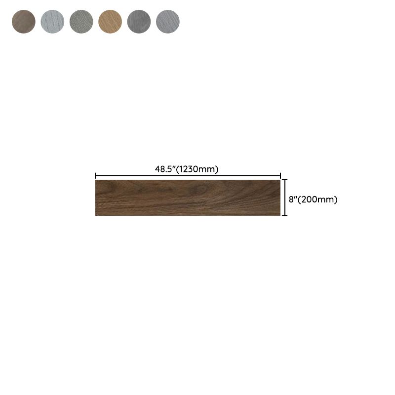 Modern Style Wood Flooring Waterproof Rectangle Smooth Wood Flooring