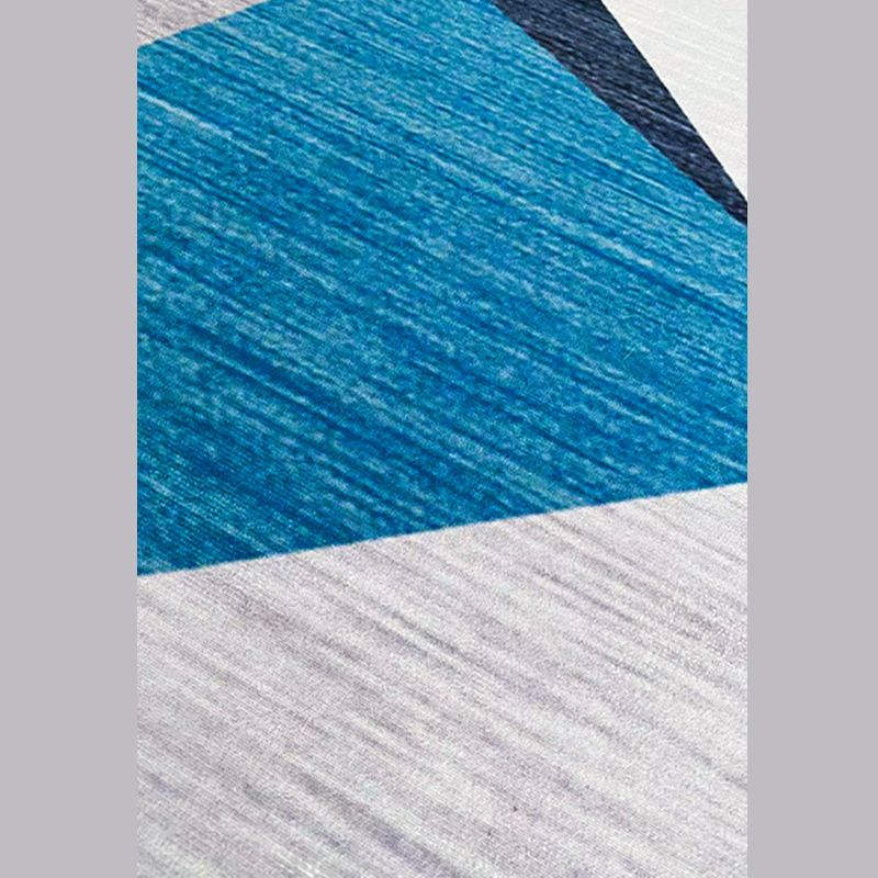 Nostalgia Indoor Rug Polyester Tribal Pattern Rug Washable Area Carpet for Home Decoration