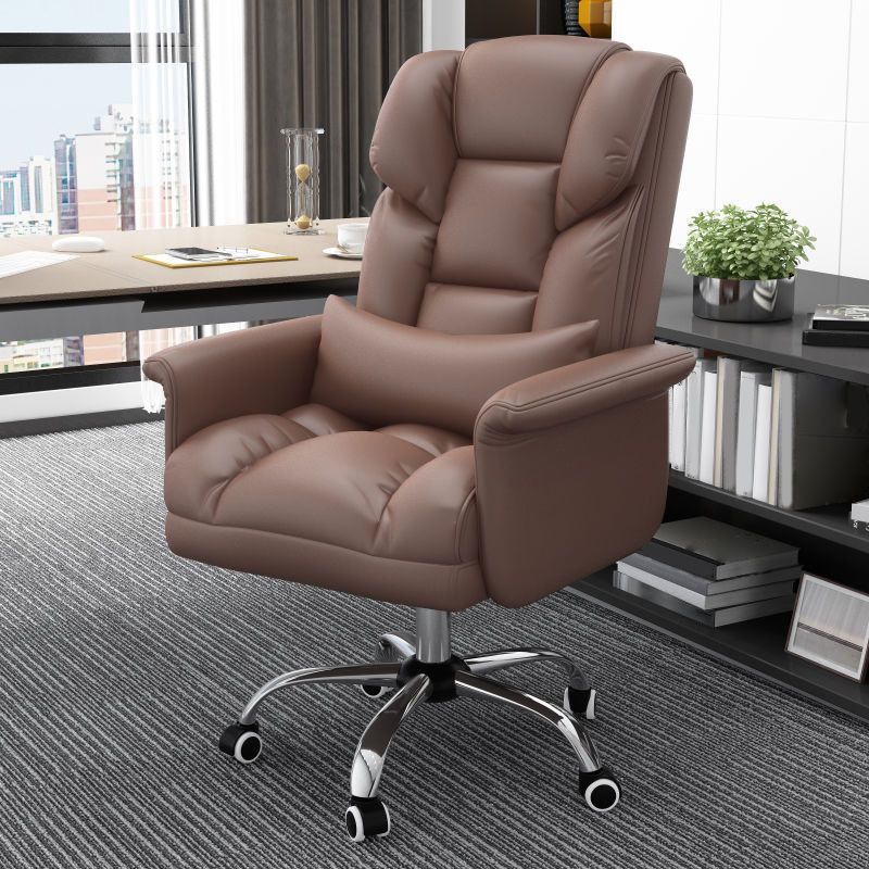 Contemporary Ergonomic Home Office Chair High Back Height-adjustable Office Chair