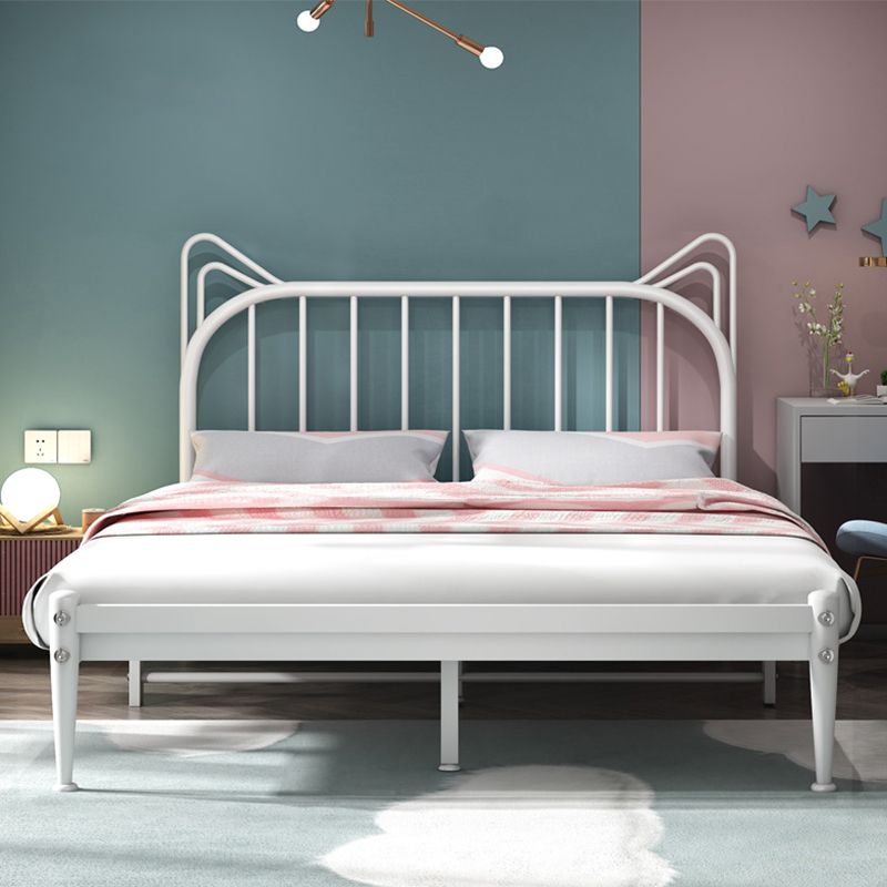 Modern and Contemporary Mattress Metal Slat Headboard Animals Bed