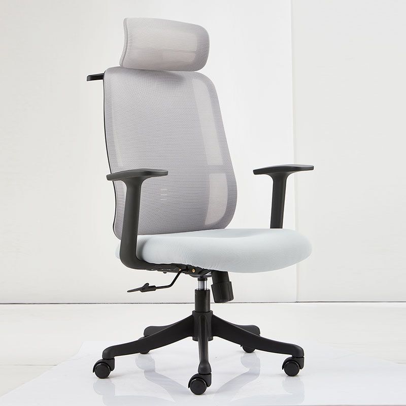 Contemporary Arm Chair Adjustable Seat Height Pillow Included Office Chair