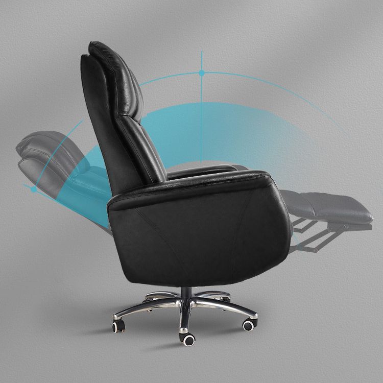 Modern Desk Chair Adjustable Seat Height Tilt Mechanism Office Chair with Wheels