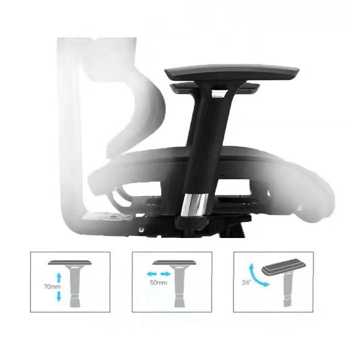 Contemporary Office Chair Ergonomic Adjustable High Back Desk Chair