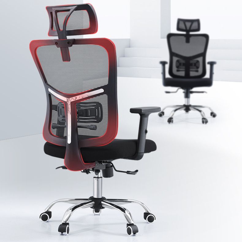 Contemporary Office Chair Mesh Computer Chair Ergonomic Task Chair with Wheels