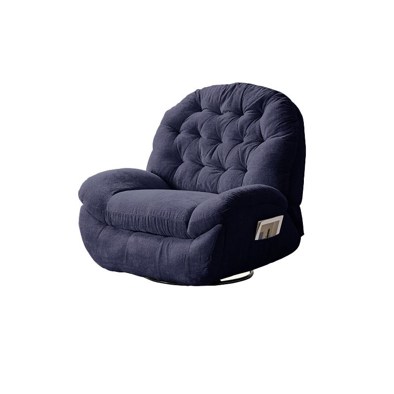 Storage Recliner Position Lock Recliner Chair with Tufted Back