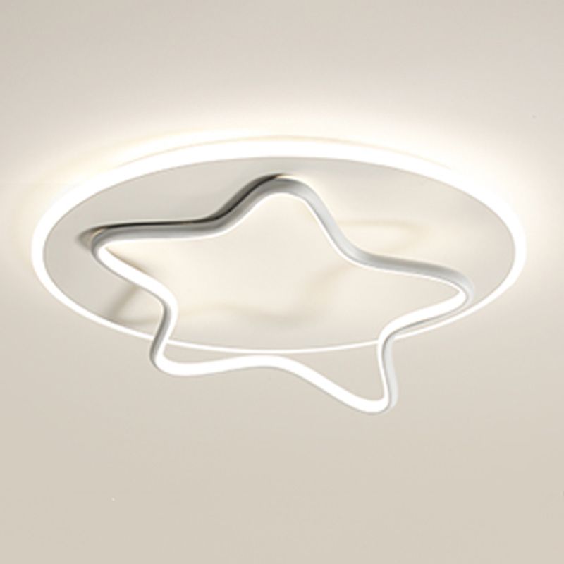 Geometria Forma Soffitto Fissaggio Moderno Stile Metallo 2 Luce Soffitto Flush