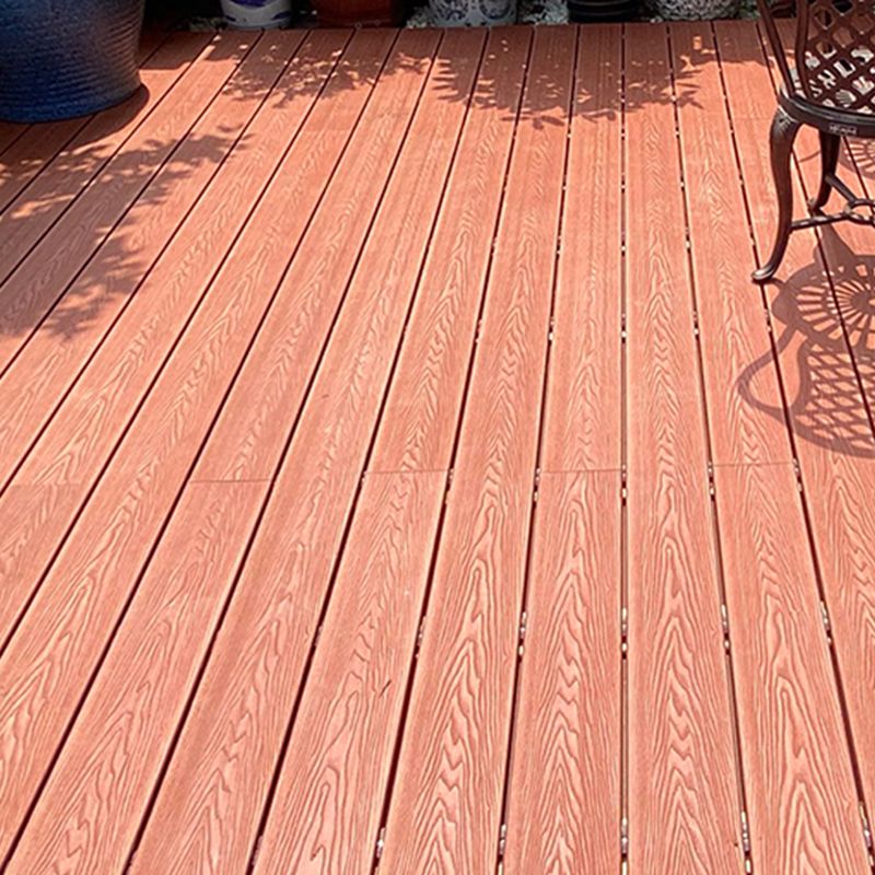 Modern Deck Plank Wooden Embossed Waterproof Slip Resistant Floor Board