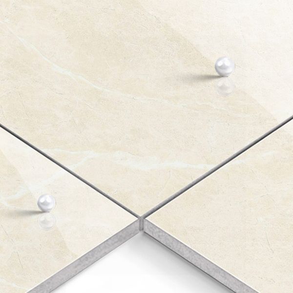 Polished Mixed Material Floor Tile No Pattern Singular Floor Tile