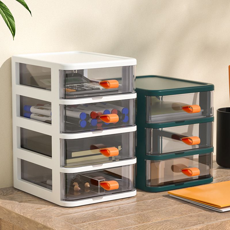 Contemporary Cabinet Plastic with Drawers Vertical File Cabinet for Home Office