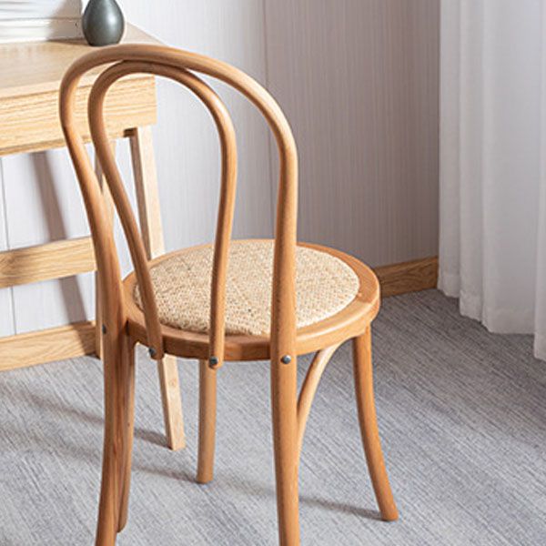 Wood Traditional Kitchen Dining Room Side Chair Windsor Back Chair