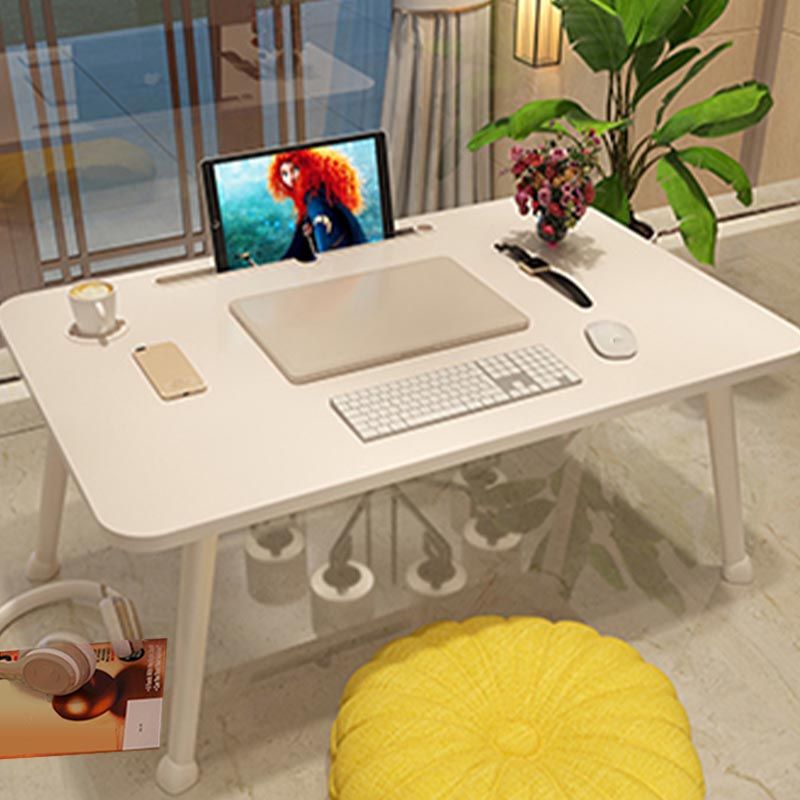 Modern Wood Office Desk in Rectangular Writing Desk for Bedroom