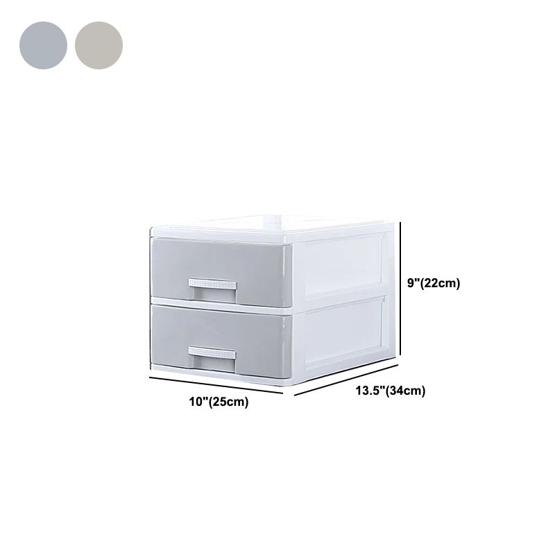 Modern Cabinet Plastic with Drawers Filing Cabinet for Home Office