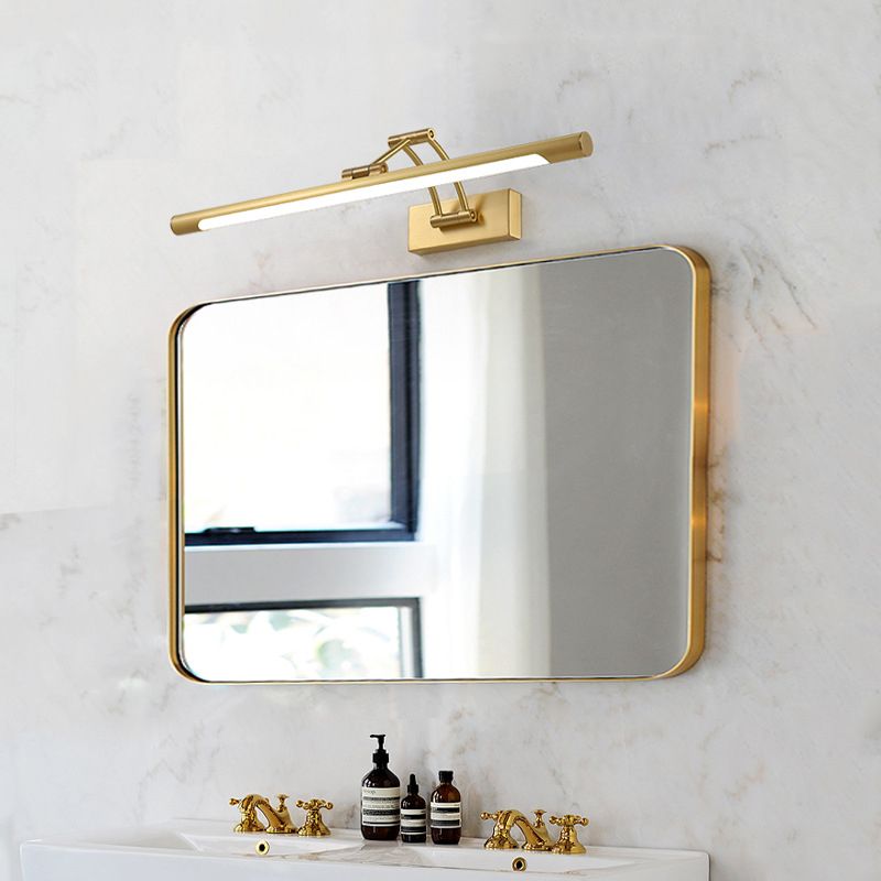 Contemporary LED Mirror Lamp Copper Vanity Light Fixtures for Bathroom