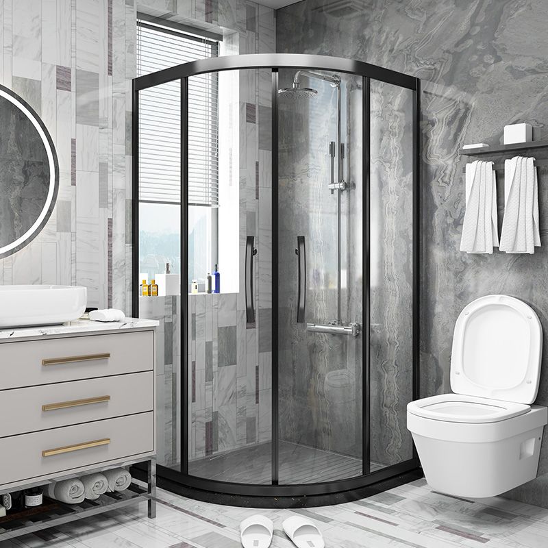 Modern Shower Enclosure Laminated Glass Corner with Fixed Panel Shower Stall