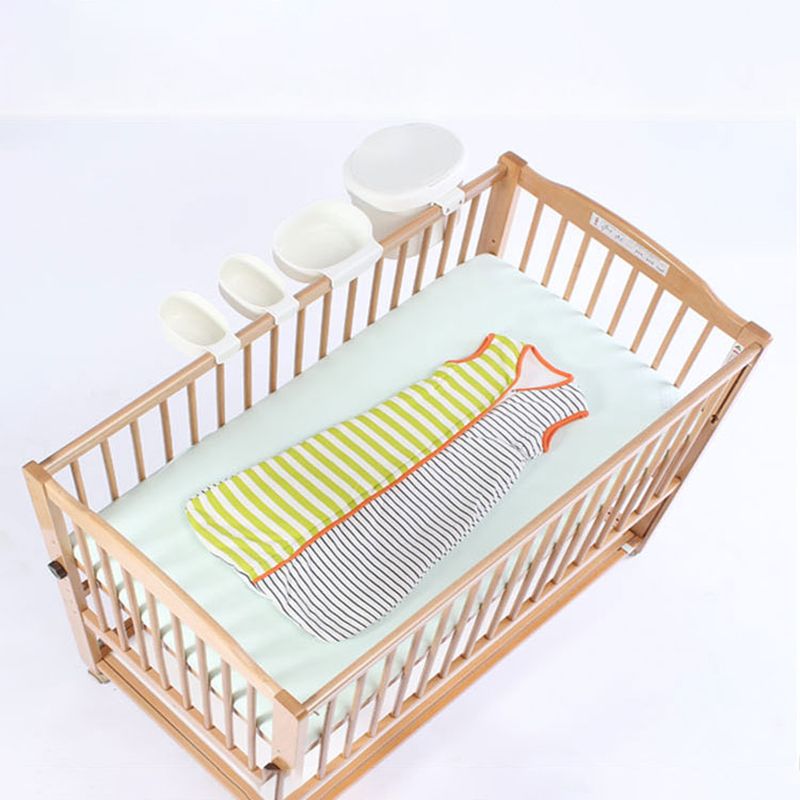 Light Wood Nursery Bed Under Crib Storage Beech Convertible Crib