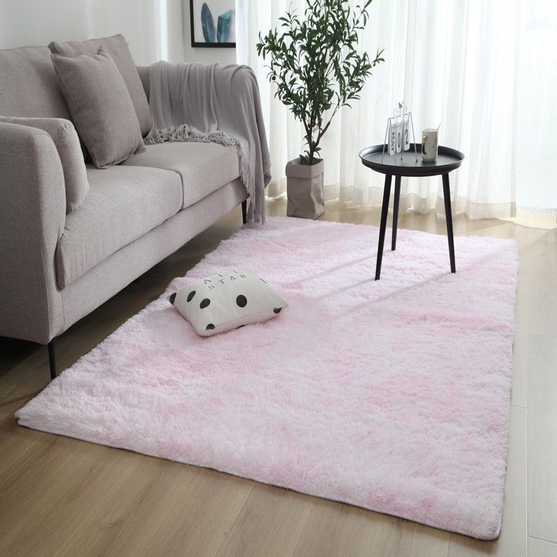 Modern Home Decoration Carpet Tie-Dyed Shag Area Rug Non-Slip Backing Indoor Carpet