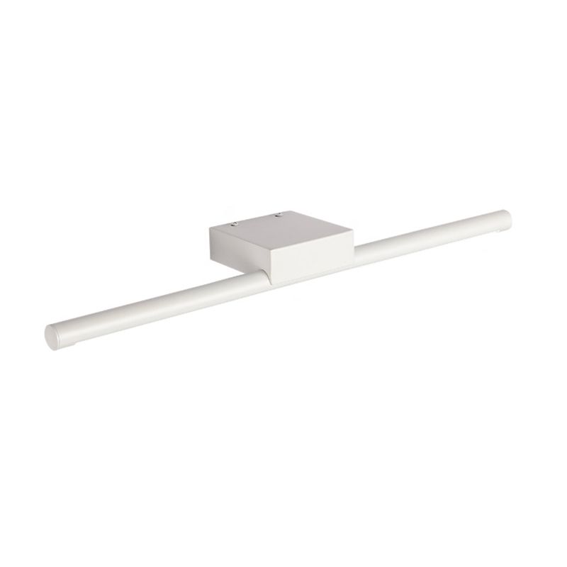 LED contemporáneo de tocador de metal delgada 16 "/19.5" /23.5 "de ancho de pared blanca de pared de pared en blanco/luz cálida/cálida