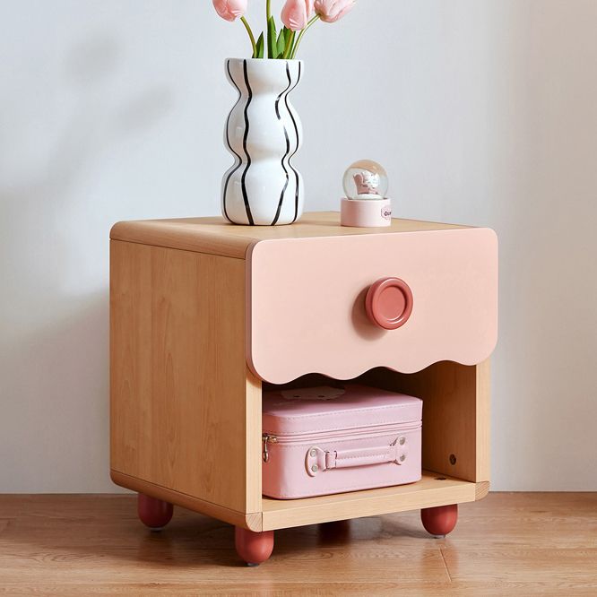 Wooden Bedside Table for Nursery Pink Bedside Table for Nursery