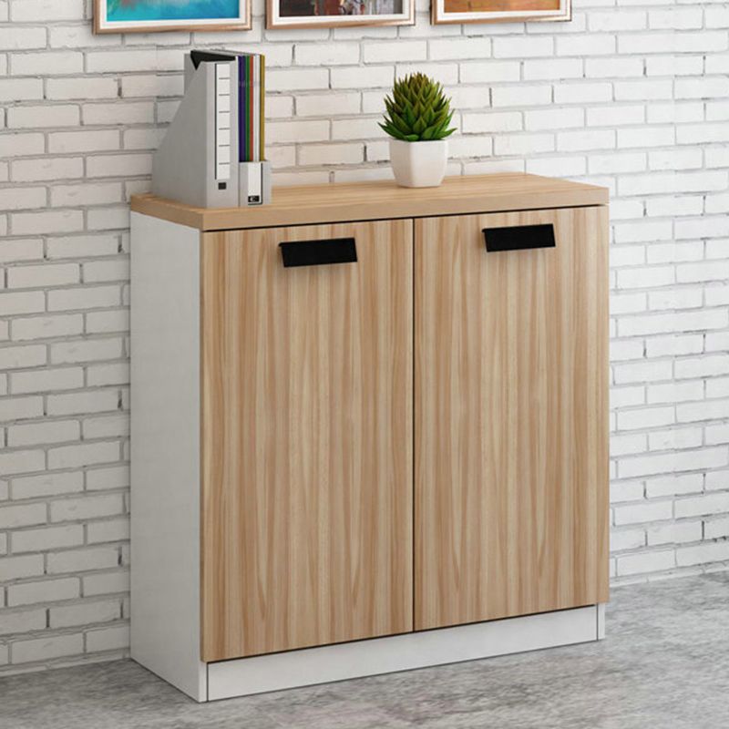 Lateral Filing Cabinet Wood Home Office Filing Cabinet with Storage Shelves