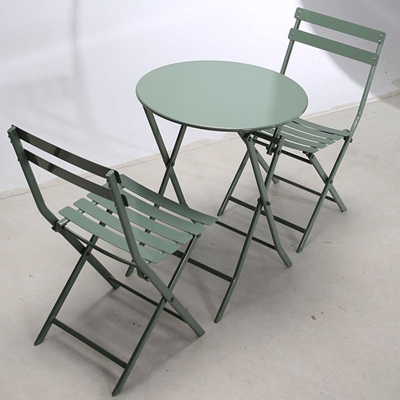 Modern Dining Side Chair Folding Outdoor Bistro Armless Chair