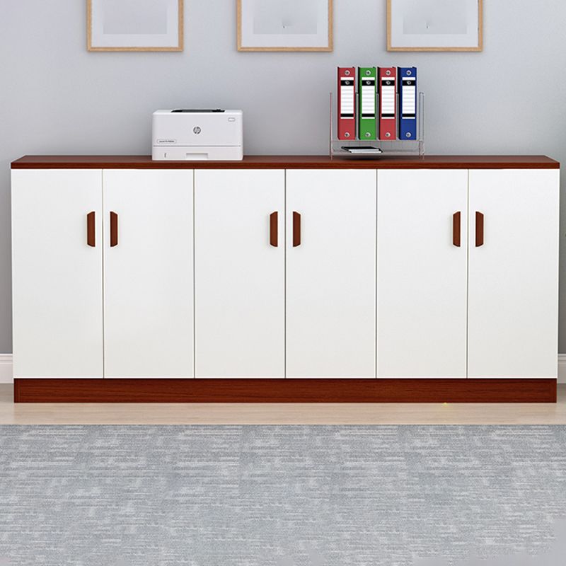 Modern Sideboard Cabinet Engineered Wood Adjustable Shelving Sideboard with Doors