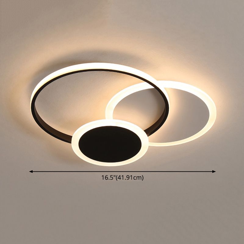 Modern Creative Simple Flush Mount plafondlicht voor woonkamer restaurant