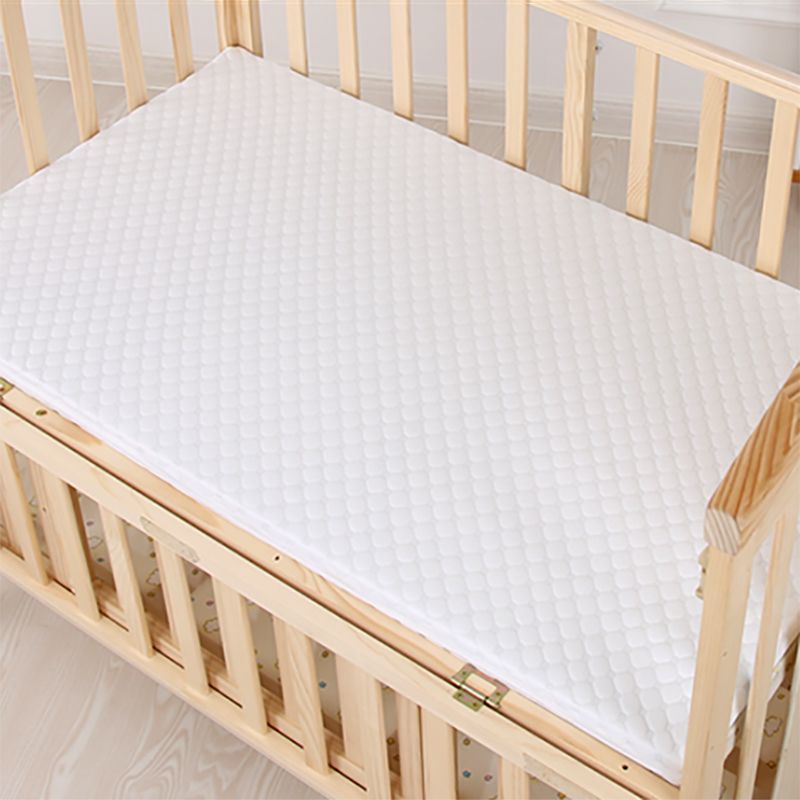 Farmhouse / Country Wood Washed Natural with Adjustable Height Baby Crib