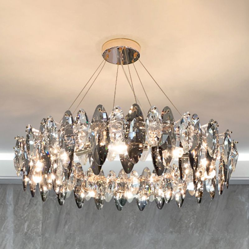 Modern Chandeliers For Dining Room Circular Chandelier Hanging Pendant Lights