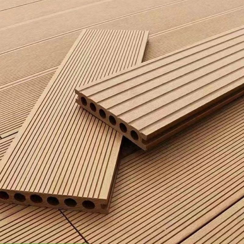 Classic Interlocking Deck Plank Solid Color Patio Flooring Tiles