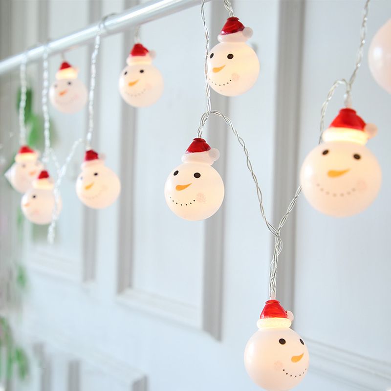 Modern Romantic LED Christmas Lamp Plastic Decorative Lights for Exterior Spaces