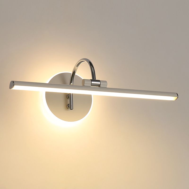 Lámpara de espejo de maquillaje LED de lámpara de espejo simple moderna para el baño para el baño