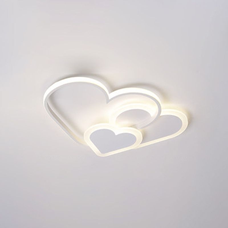 Nordic Flushmount Ceiling Lamp Modern Creative Lamp for Kid's Room Living Room