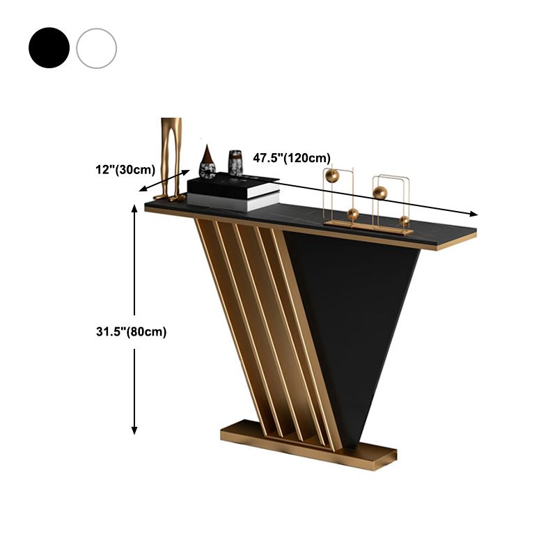 Contemporary Console Accent Table Antique Finish Console Sofa Table