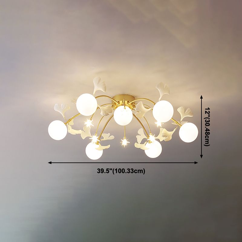 Starburst LED Ceiling Light Modern Style Flush Mount Light for Bedroom Drawing Room