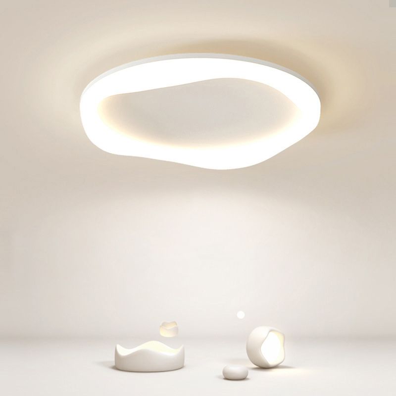 LED White Ceiling Light Modernism Flush Mount Lighting for Foyer