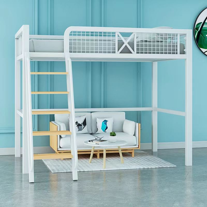 Contemporary No Theme Bunk Bed/Loft Bed in Iron with Guardrails