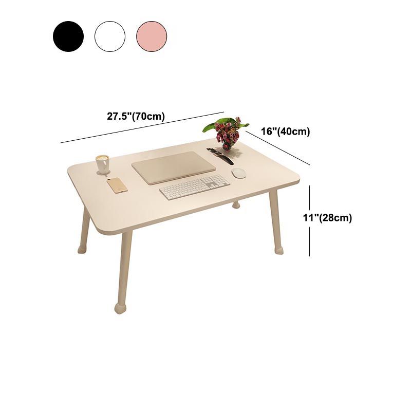 Modern Wood Office Desk in Rectangular Writing Desk for Bedroom