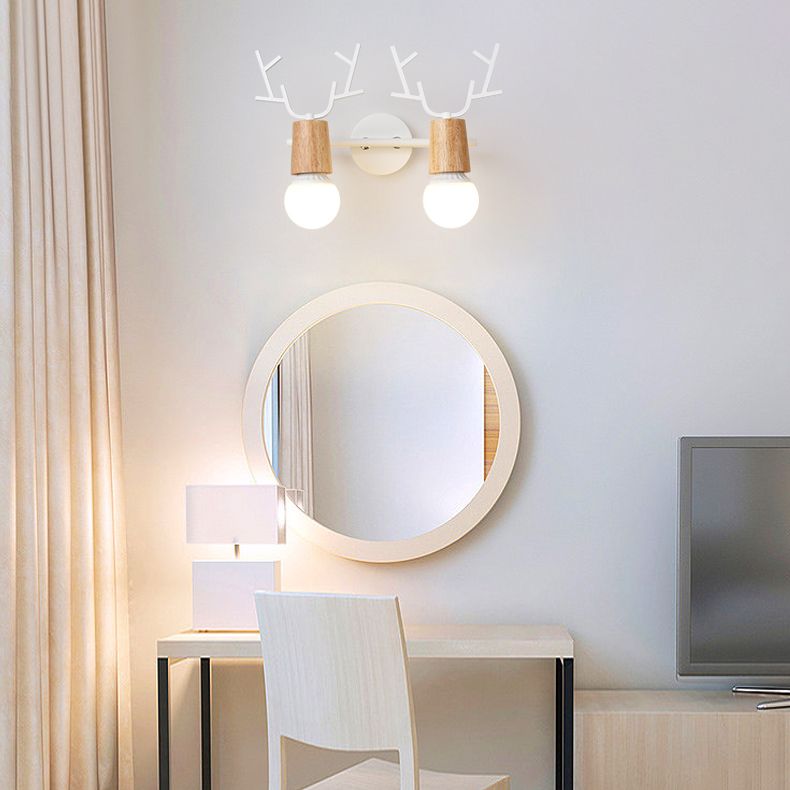 Modern Style Unique Shape Sconce Lamp Metal Wall Lights for Bathroom