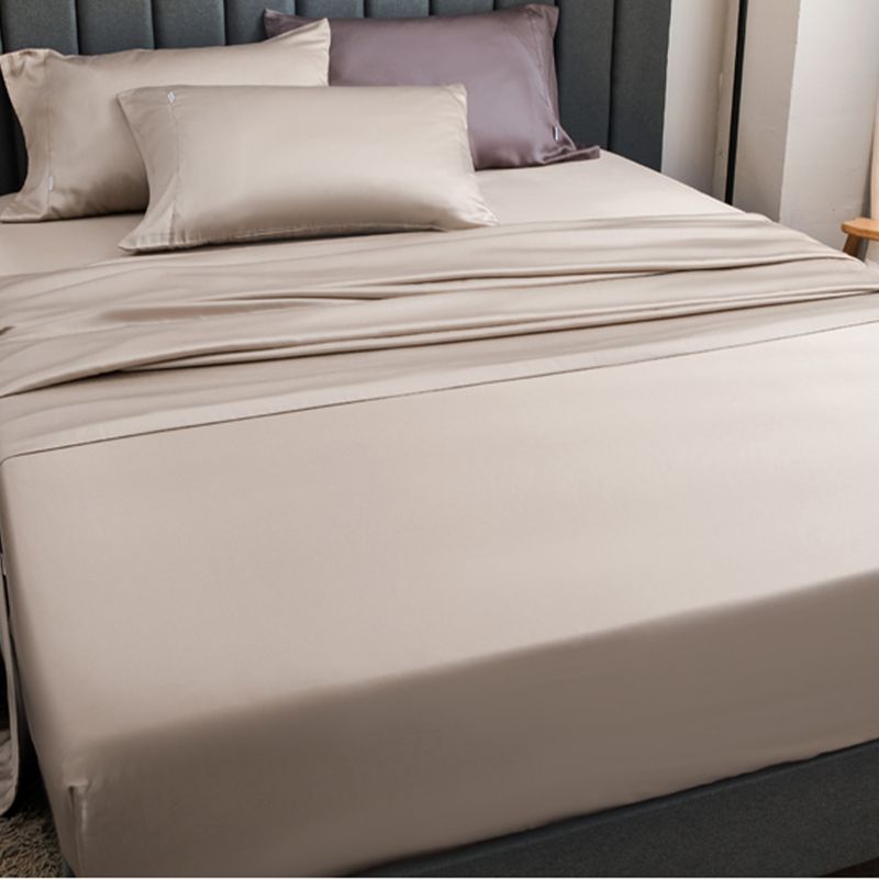 Elegant Sheets Solid Color Non-Pilling Cooling Bed Sheet Set