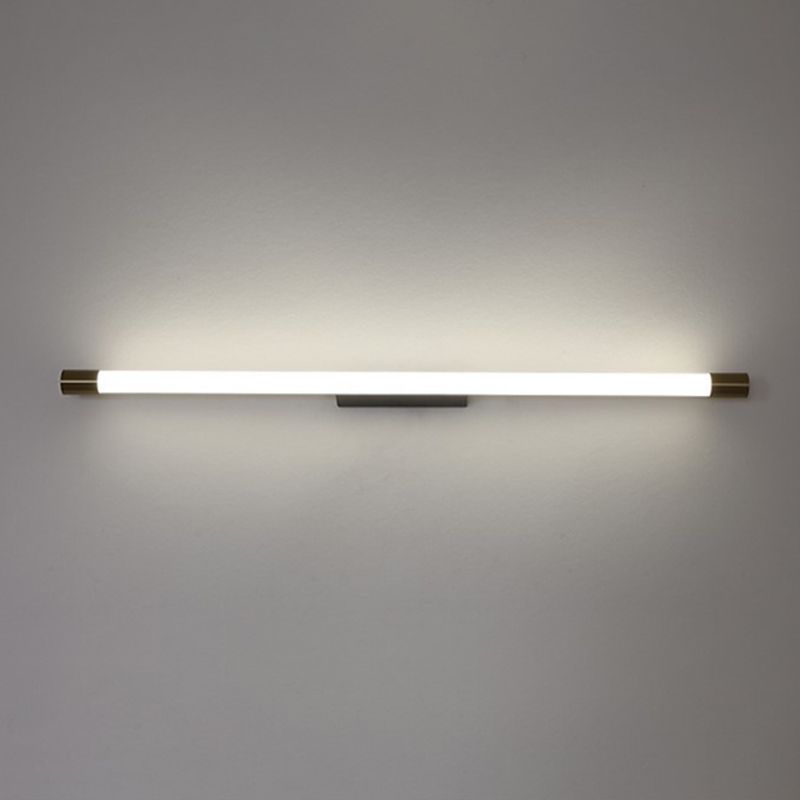 Modern Minimalist Style Cylinder Vanity Wall Light Fixtures Metal Vanity Lights for Bathroom