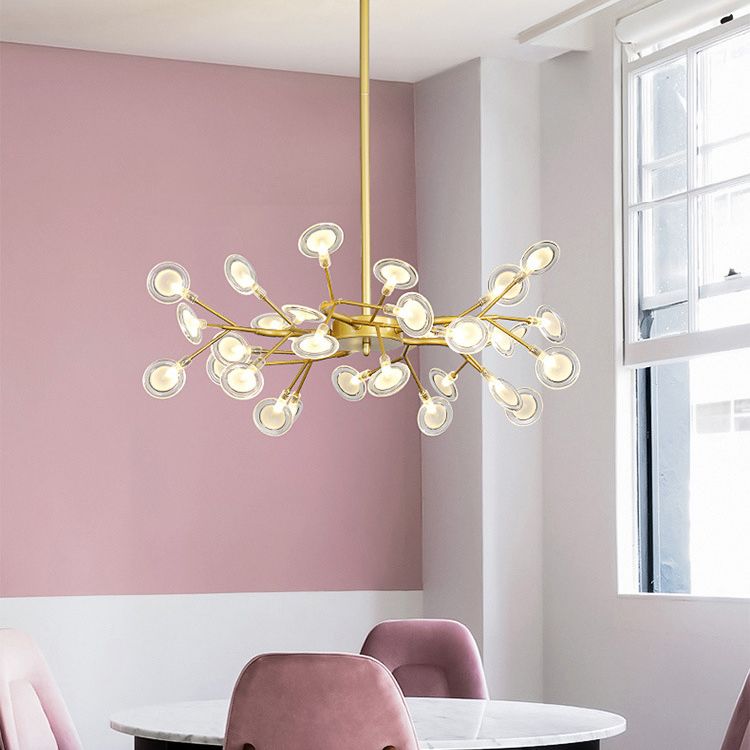 Vaporiser des luminaires de lustre