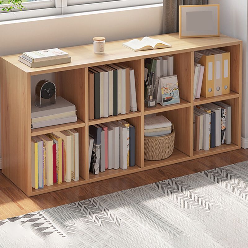 Wood Cubby Storage Bookcase Contemporary Children's Storage Bookcase