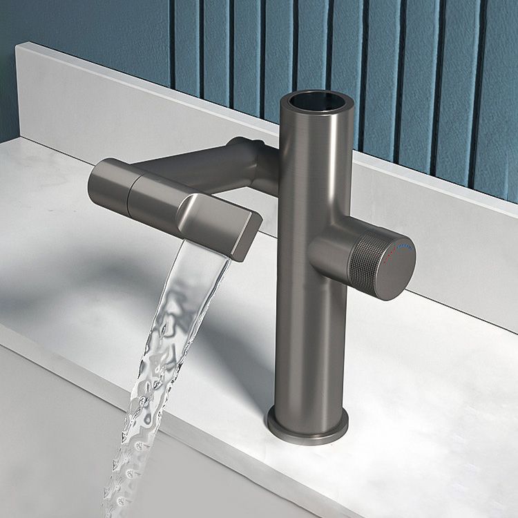 Adjustable Centerset Lavatory Faucet Modern Centerset Bathroom Faucet