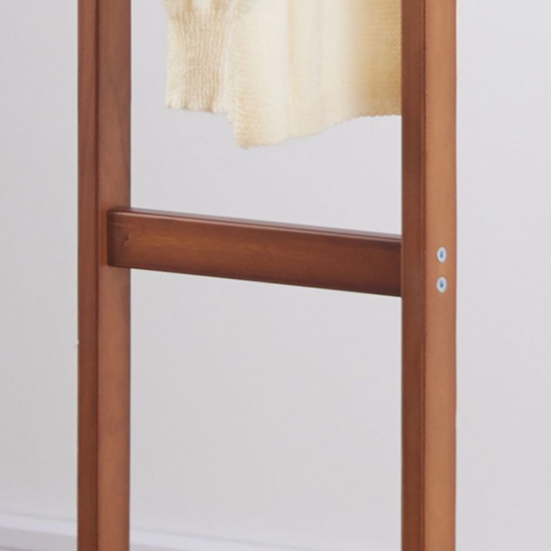 Solid Wood Modern Coat Rack Hooks and Hanging Rail Hallway Coat Hanger