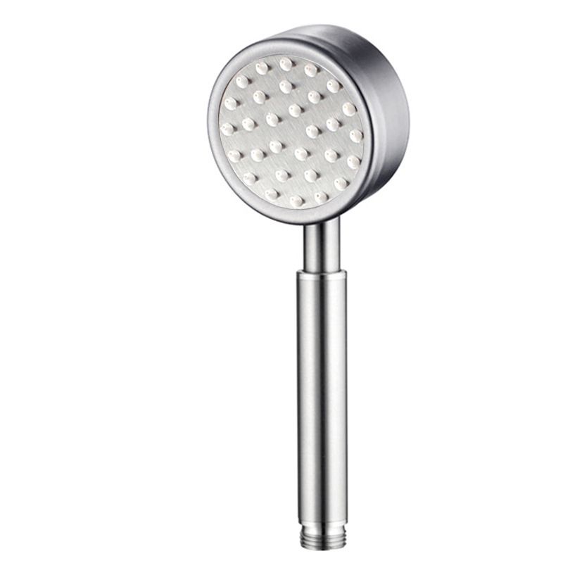 Standard Spray Shower Head Polished Nickel Round Hand Shower