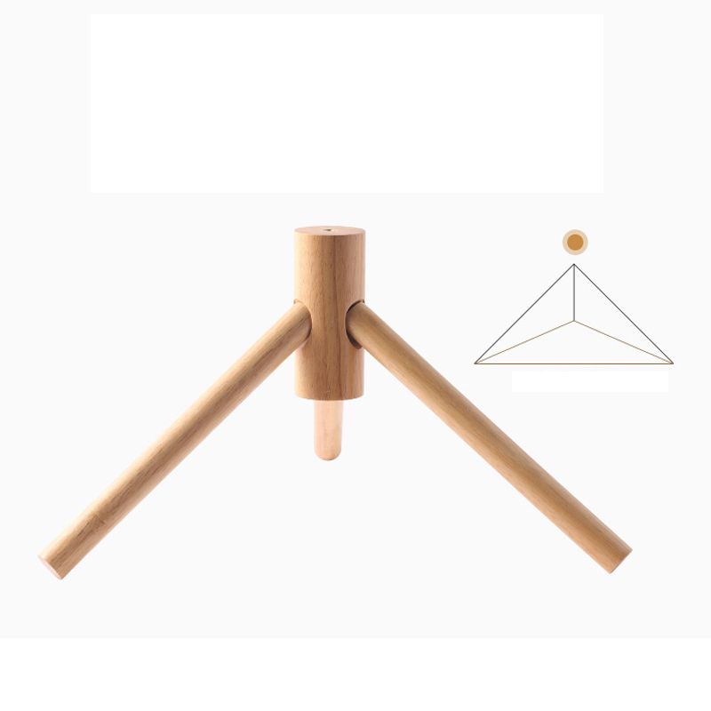 Modern Coat Hanger Wooden Entryway Kit Free Standing Coat Rack