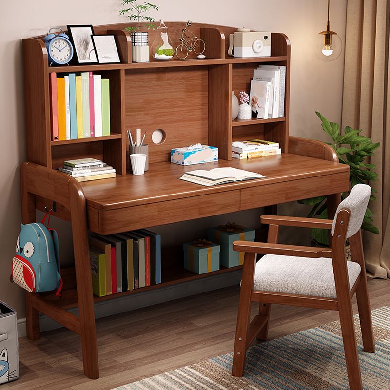 Modern Solid Wood Bedroom Writing Desk Adjustable Office Desk