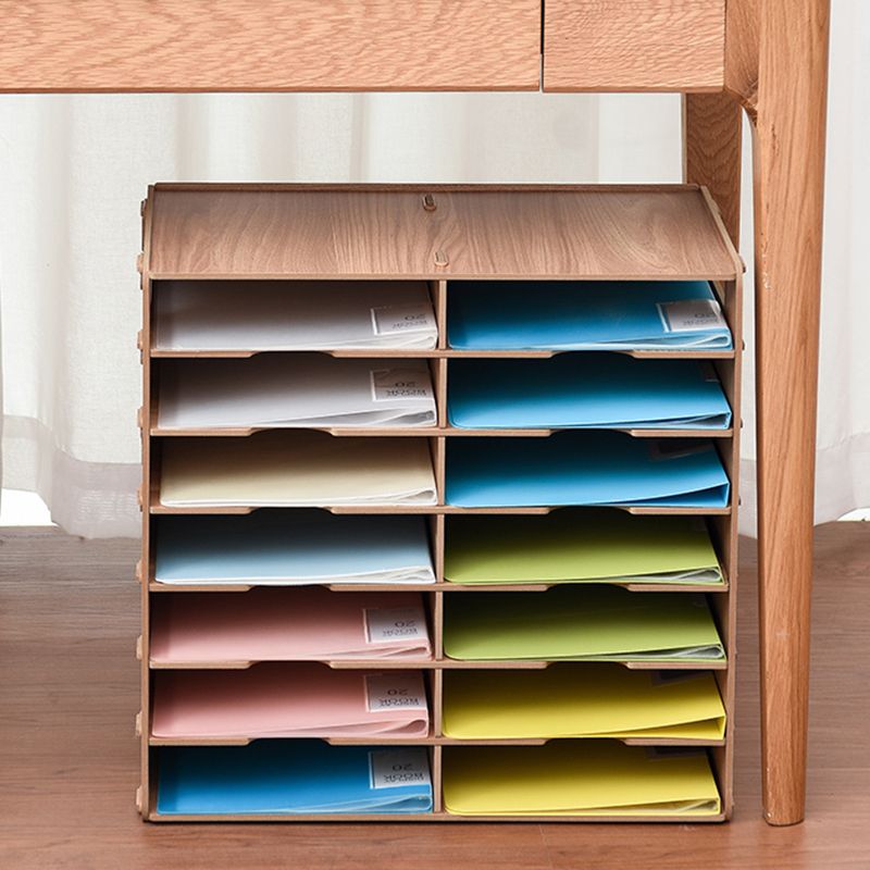 Modern Storage Filing Cabinet Wooden Frame File Cabinet for Office