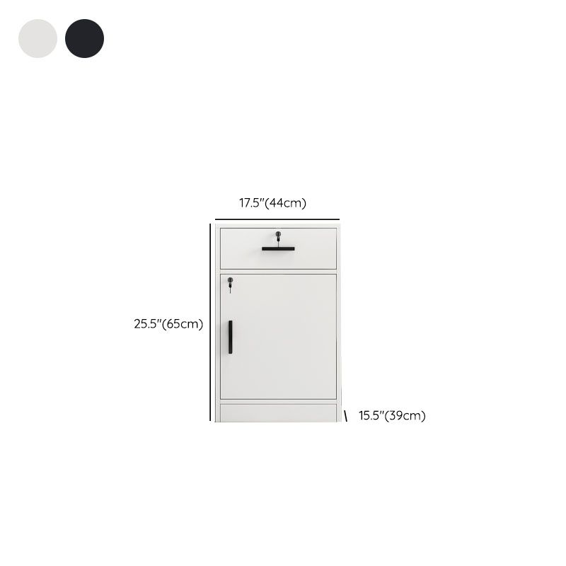 Modern Metal File Cabinet Vertical Filing Cabinet for Home Office