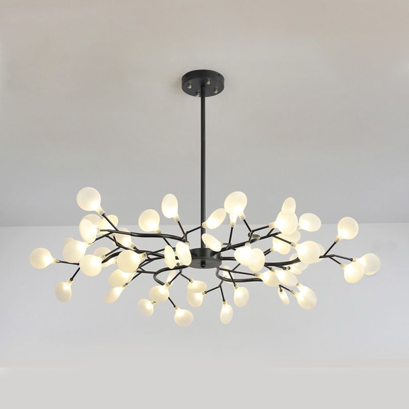 Chandelier de lustre en métal moderne en forme de branche LED ARRIMME LEMPORT